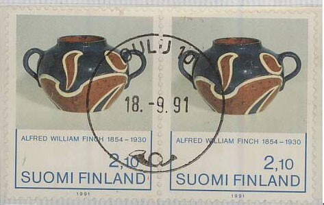 1991 2,10mk Finch pari  loisto