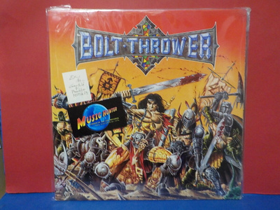 BOLT THROWER - WARMASTER EX-/M- GATEFOLD LP