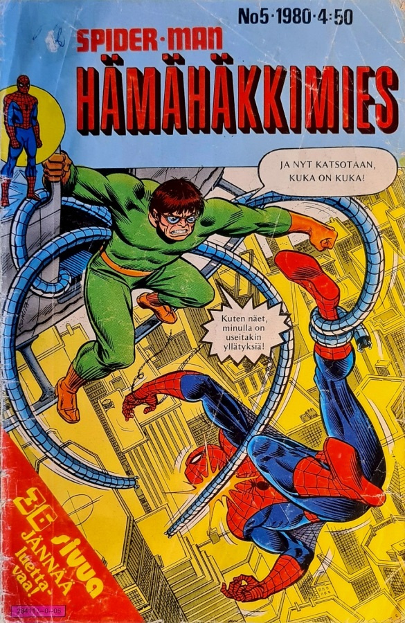 Hämähäkkimies No 5 1980 - Marvel-sarjakuvalehti