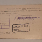 Firmakortti Oriveden Kenkätehdas 1939 - pikkukuva 2
