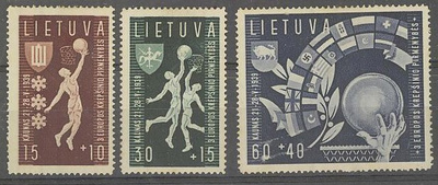 urheilu - koripallo Liettua Mi 429-31 +