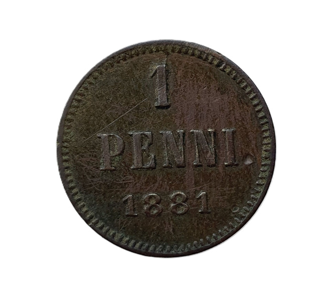Autonomian aika 1 Penni 1881