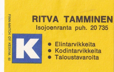 Ritva Tamminen, Isojoenranta .b480