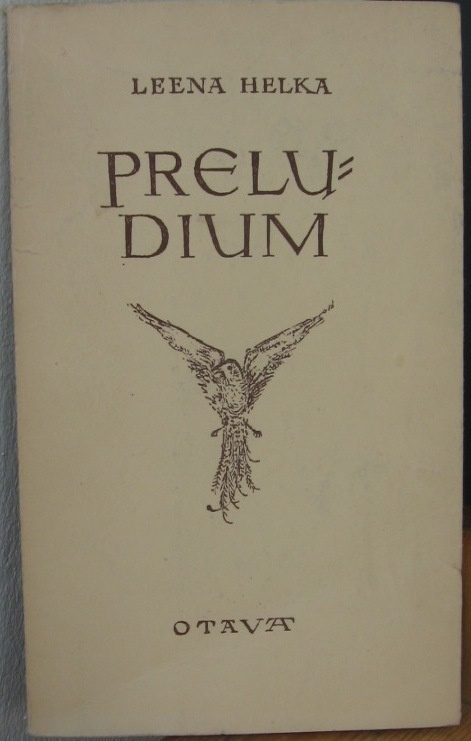 Leena Helka: Preludium, Otava 1951. 35 s.