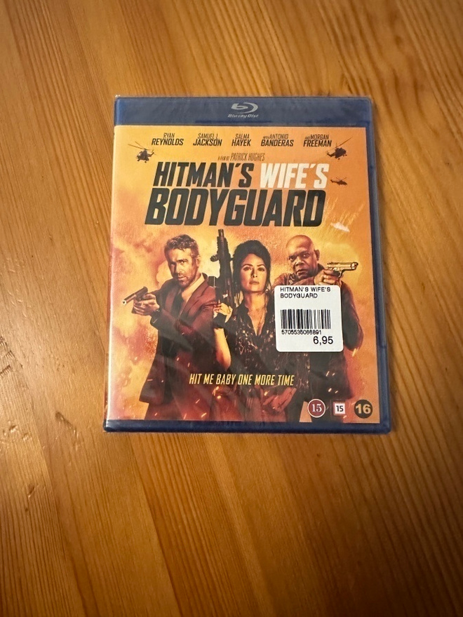 Hitman’s wife’s bodyguard  blu-ray