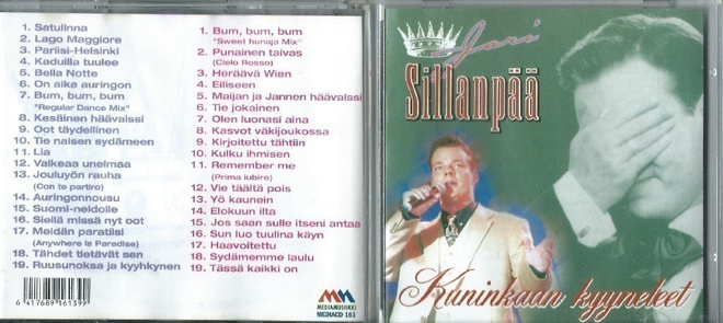 Jari Sillanpää Kuninkaan kyyneleet tupla cd