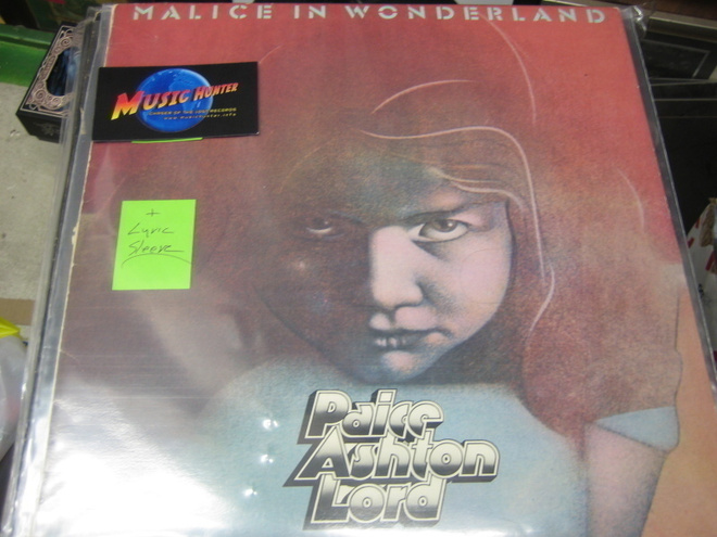 PAICE ,ASHTON , LORD  malice in wonderland EX+/EX+ LP
