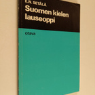 E. N. Setälä : Suomen kielen lauseoppi - pikkukuva 1