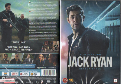 Jack Ryan 3 Kausi (12 182) UUSI -FI- DVD nordic, (3) 2022 6