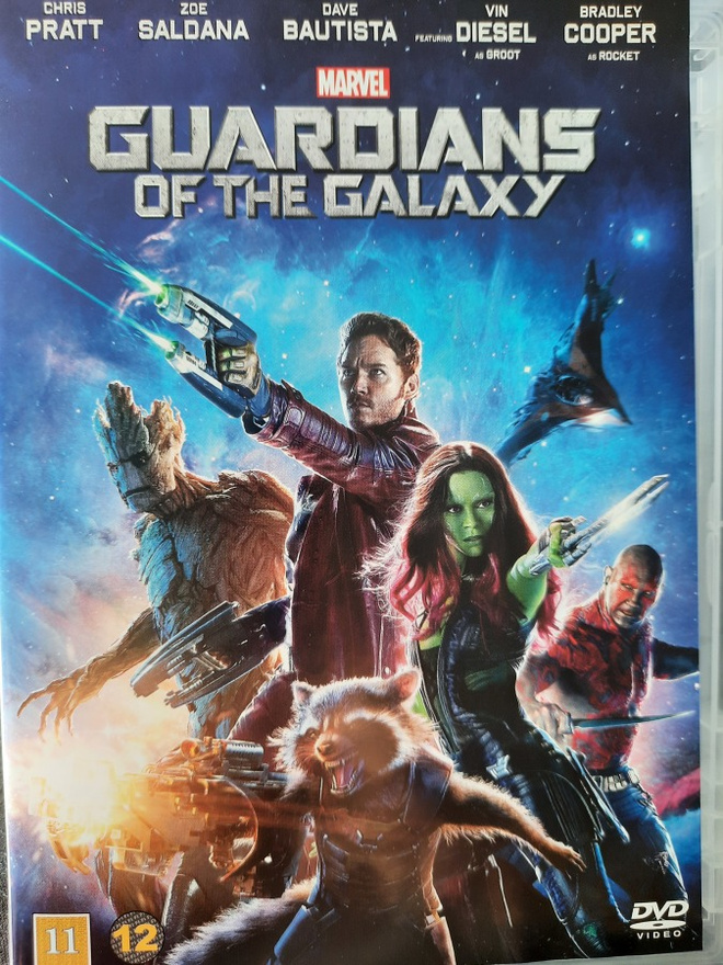 GUARDIANS OF THE GALAXY DVD