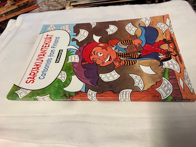 SARJAKUVANTEKIJÄT CARTOONISTS FROM FINLAND HYVÄ