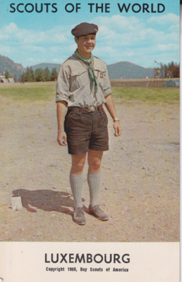 Partio. Luxembourg, Scouts of the World, e120