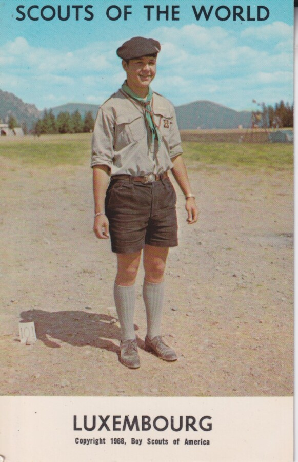 Partio. Luxembourg, Scouts of the World, e120