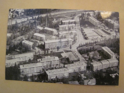 VANHA Postikortti Helsinki 1964 Karhumäki Alkup.Mallikappale