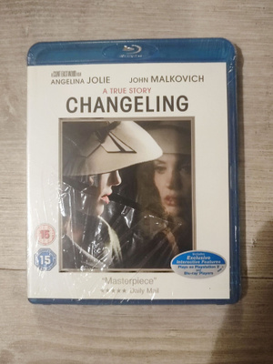 Changeling Vaihdokas UUSI BLU-RAY Angelina Jolie