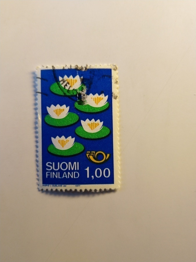 Postimerkki Pohjoismainen yhteistyö 1977 1,00