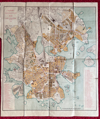 Asemakaava, Helsinki 1918