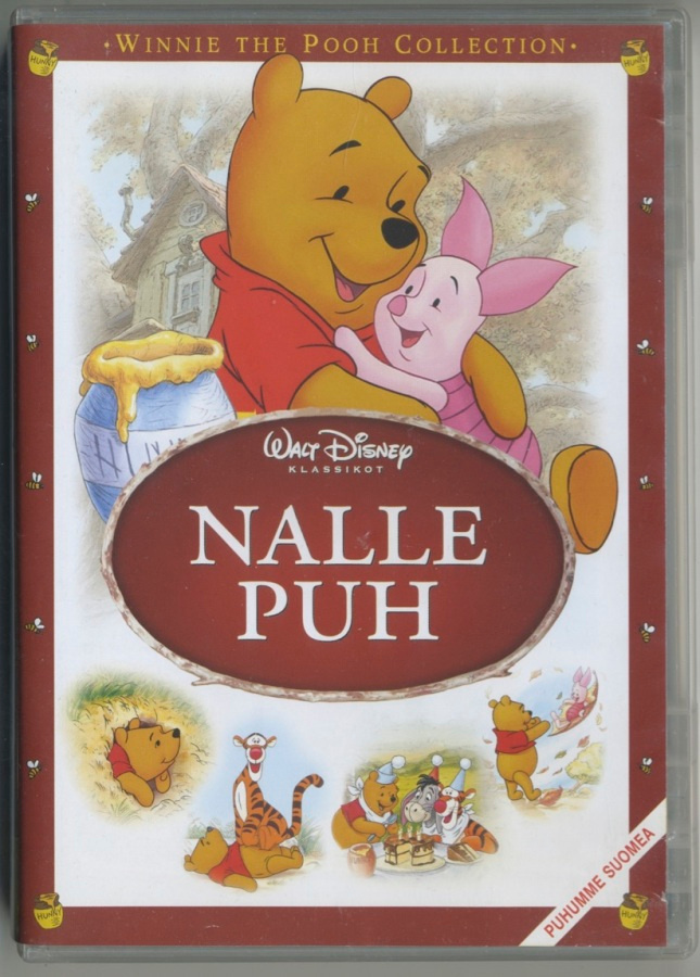 Disney: NALLE PUH - Suomi-DVD 1977 / 201? - puhumme suomea!