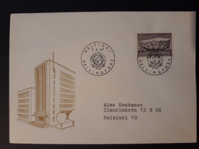1967  Hki - Virkamiesliitto 50 v.