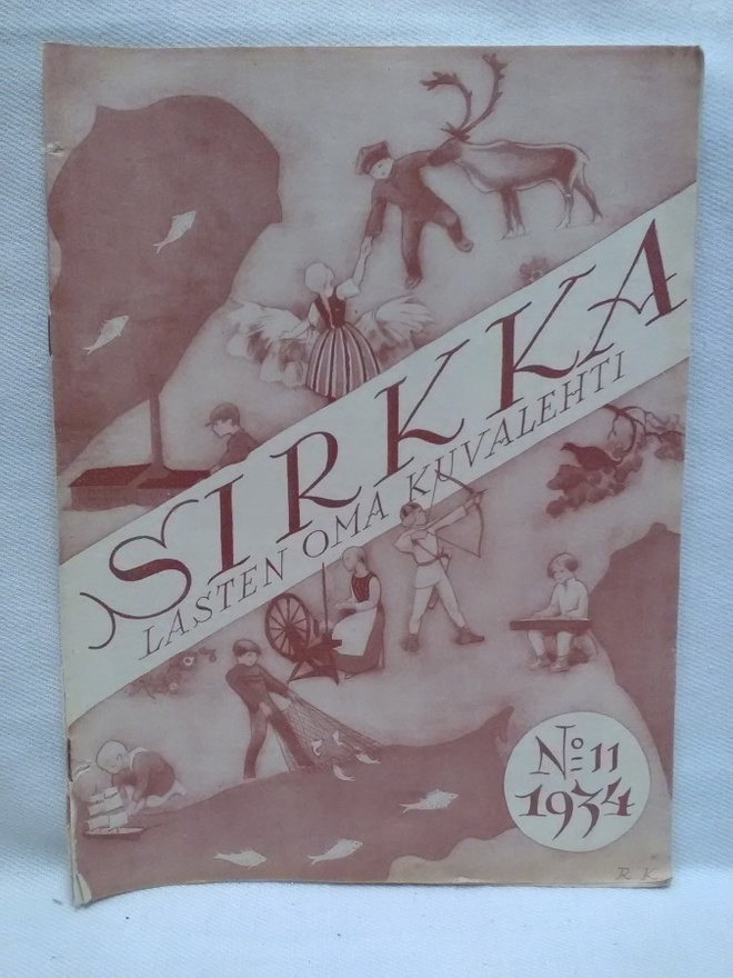 Sirkka N:o 11 1934 lasten oma kuvalehti