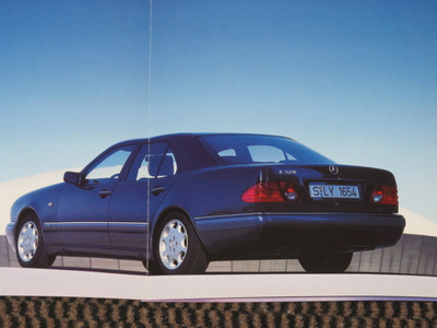 1998 Mercedes-Benz E-sarja esite - suom - KUIN UUSI - 20 siv