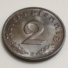 Saksa 2 Pfennig 1939D - pikkukuva 3