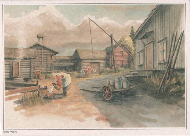 kortti Pälikkö Kimmo Maatalon vuodenajat - erilaisia
