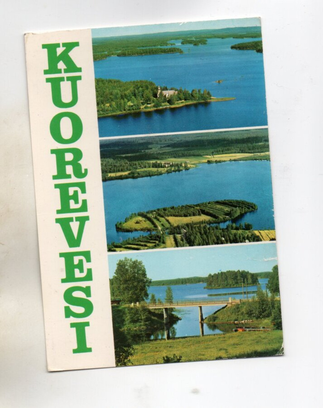 Kuorevesi: ilmakuvia (Velj.Karhumäki  H/4230/6058) silta ym