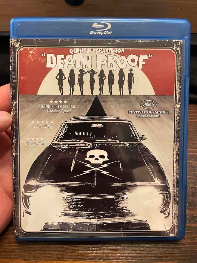 Death Proof (bluray, FIN, 2007, Quentin Tarantino)