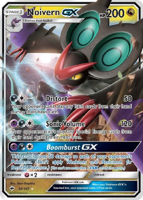 Noivern GX 99/147 - Burning Shadows - EX