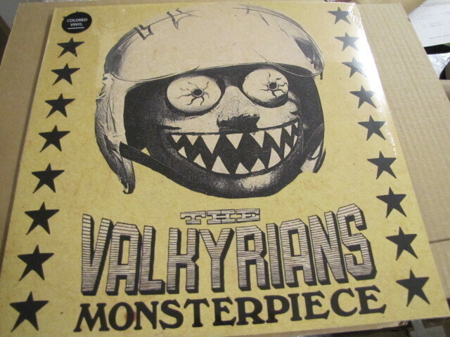 The Valkyrians Monsterpiece lp muoveissa vihreä vin