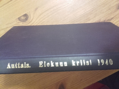 ELOKUUN KRIISI 1940, E. Anttala