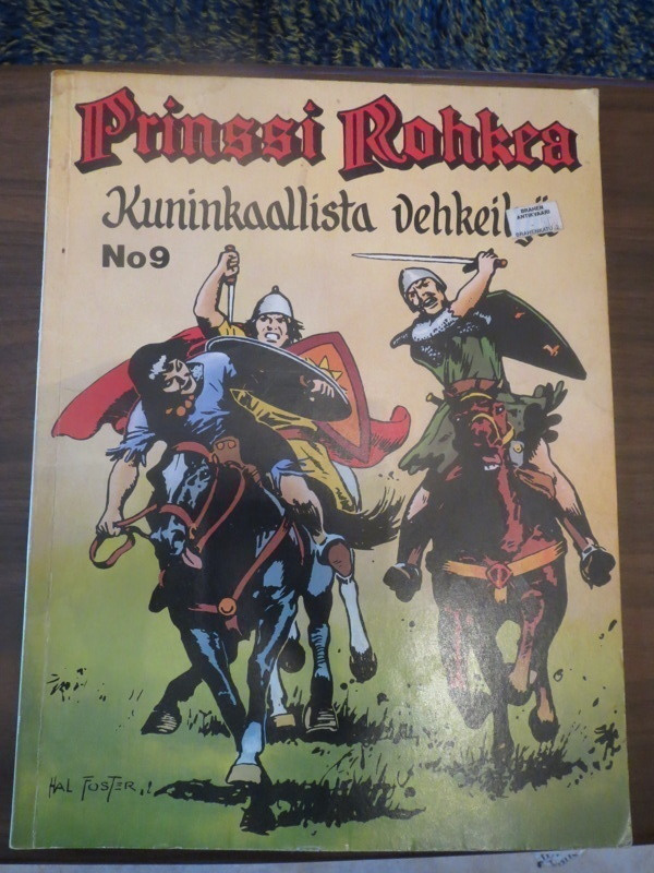 Hal Foster: Prinssi Rohkea # 9 - Kuninkaallista vehkeilyä