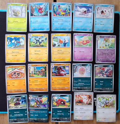 Pokemon kortit 20kpl (#108 Scarlet & Violet base set)
