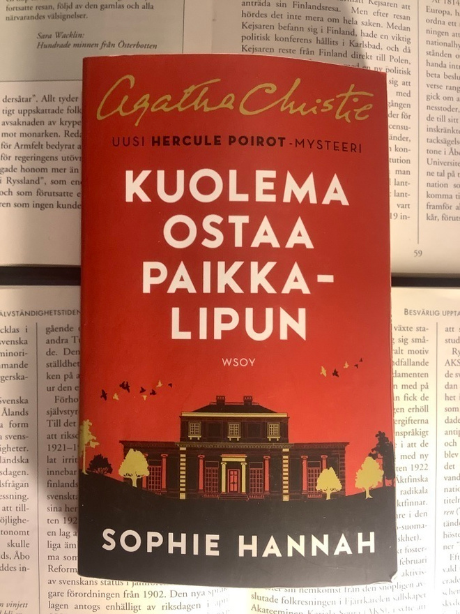 Sophie Hannah - Agatha Christie: Kuolema ostaa paikkalipun