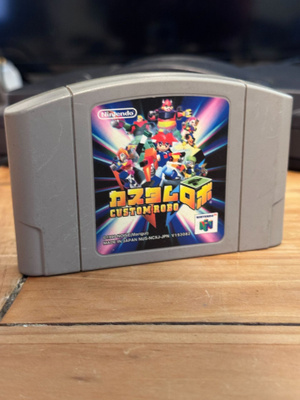 Custom Robo – Nintendo 64 JAP – testattu