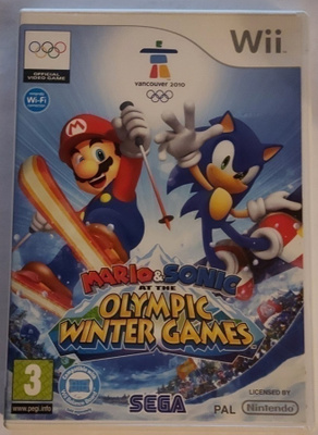 * Mario & Sonic At The Olympic Winter Games Wii / Wii U PAL