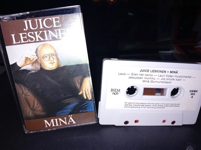 C-kasetti Juice Leskinen : Minä ( SIS POSTIKULU  )