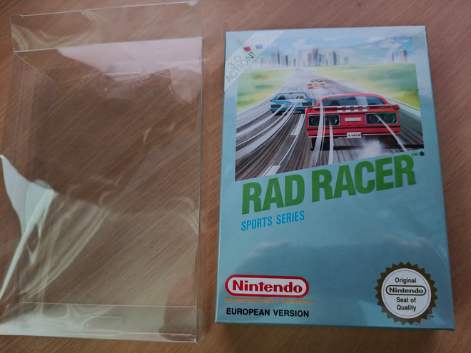 Rad Racer NES PAL B (Uusi muoveissa)