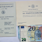 Kutsu+Ohjelma Reserviupseerikerho Helsinki 30v Juhla 1925-55 - pikkukuva 1