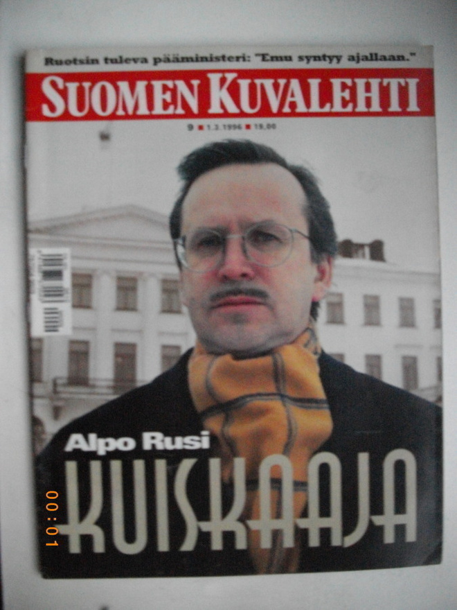 Suomen Kuvalehti Nro 9/1996. (13.3)