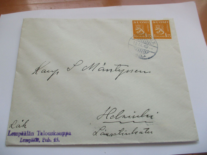 1942 Lempäälä  liikekuori