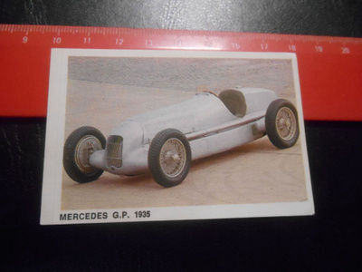 K13. Jenkki Vanhat autot tarrakuvina # MERCEDES G.P. 1935
