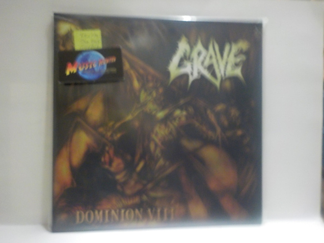 GRAVE - DOMINION VIII EX+/M- RUOTSI 2008 LP