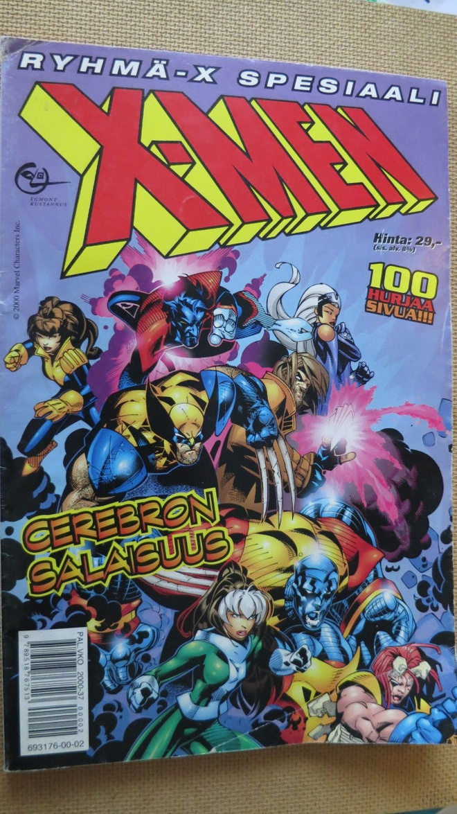 Ryhmä-X Spesiaali - Cerebron salaisuus