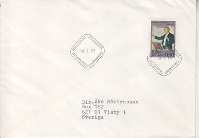 FDC 1969 Armas Järnefeld