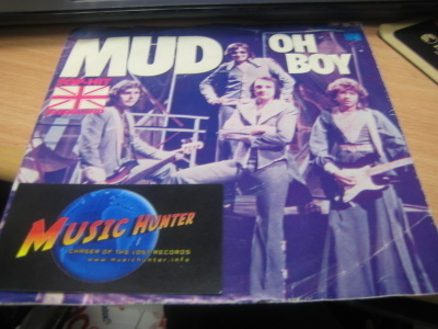 MUD - OH BOY / WATCHING THE CLOCK EX-/EX- 7''