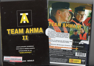Team Ahma 2	(72 840)	k	-FI-	DVD	slipcase,	(2)			15x24min+55m