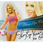 Bench Warmer Bubble Gum 2013 Autograph Shay Lyn Veasy - pikkukuva 1