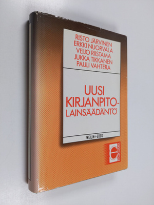 Risto Järvinen : Uusi kirjanpitolainsäädäntö